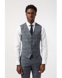 Alexandre Silver Label - Single Breasted Five Button V-Neck Tailored Suit Waistcoat - Lyst