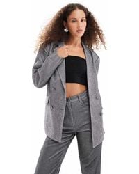 Amy Lynn - Metallic Box Blazer - Lyst