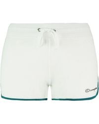 Champion - Logo Shorts Cotton - Lyst