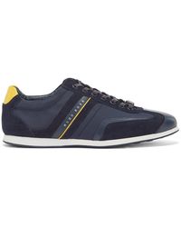 BOSS - Stiven Lace Up Low Top Sneakers - Lyst