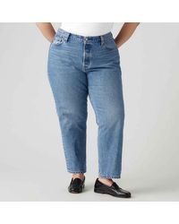 Levi's - 501 Plus Original Crop Jeans - Lyst