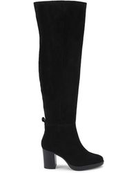KG by Kurt Geiger - Suede Sage High Leg Otk Boots - Lyst