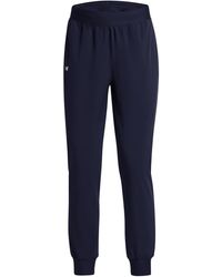 Under Armour - High Rise Woven Performance Tracksuit Bottom - Lyst