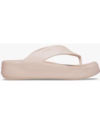 Crocs™ - 209410-6Ur Getaway Platform Flip Flip-Flops Quartz - Lyst