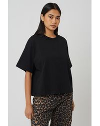 Brave Soul - Boxy Oversized Short Sleeve T-Shirt - Lyst
