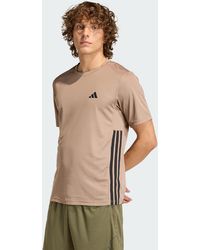 adidas - Workout Essentials Base 3-Stripes T-Shirt - Lyst