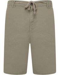 KAM Jeanswear - Kam Cotton Linen Shorts Plus Size Big & Tall - Lyst