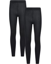 Mountain Warehouse - 'Talus' Thermal Brushed Leggings Warm Comfy Trousers - Lyst