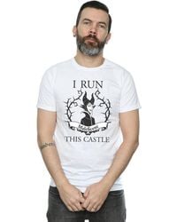 Disney - Maleficent I Run This Castle T-Shirt Cotton - Lyst
