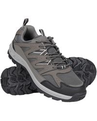 Mountain Warehouse - 'Highline Ii' Walking Shoes Breathable Eva Cushioned Suede Mesh Upper - Lyst