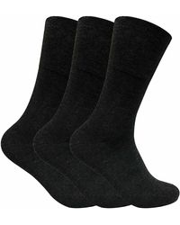 Sock Snob - 3 Pack Non Elastic Thermal Diabetic Socks For Poor Circulation - Lyst