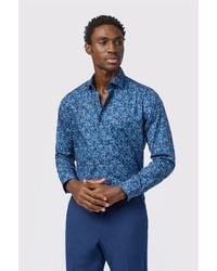 Alexandre Silver Label - Long Sleeve Floral Tailored Formal Shirt - Lyst