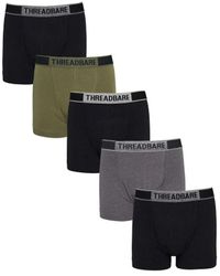 Threadbare - 5 Pack 'Bextor' Hipster Boxers - Lyst