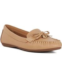 Dune - Dune Grovers Weite Passform Leder Damen Mokassins Schuhe - Lyst