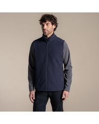Craghoppers - Expert Basecamp Ii Softshell Gilet (Dark) - Lyst