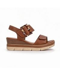 Remonte - Jerilyn Wedge Sandals Leather - Lyst