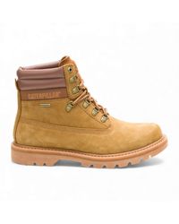Caterpillar - Cat Waterproof Colorado 2.0 Hiker Leather Work Ankle Boots - Lyst