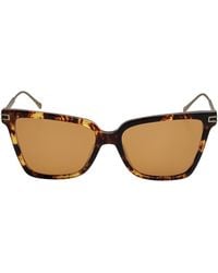 Ferragamo - Square Acetate Sunglasses Sf2036S - Lyst