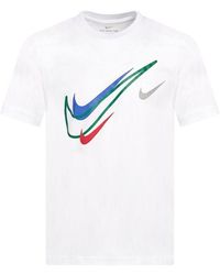 Nike - Sportswear Swoosh Logo T-Shirt Cotton - Lyst