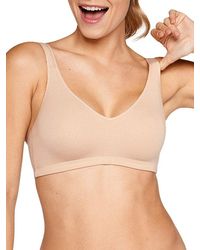 Naturana - Elasticup Cotton Full Cup Non Wired Bra 5445 - Lyst