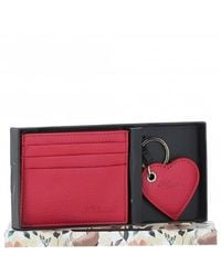 Ashwood Leather - Real Card Holder & Key Ring Gift Set - Lyst