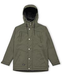 Seventyseven - Seventyseven Hooded Parka Jacket Cotton - Lyst