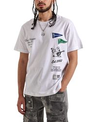 TRUE RELIGION - T Shirts Short Sleeve Horseshoe Summer Crew Neck Tee - Lyst