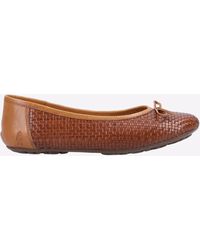 Hush Puppies - Janelle Woven Ballerina - Lyst