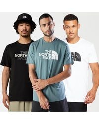 The North Face - 3 Pack Ss Easy T Shirt - Lyst