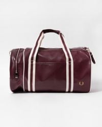 Fred Perry - Recycled Polyester Classic Barrel Bag - Lyst