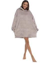 Sleep Snob - Ladies Soft Touch Fleece Snuggle Hoodie For Winter - Lyst