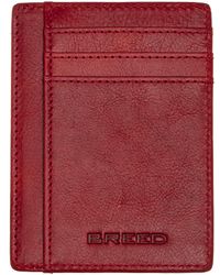 Breed - Chase Genuine Leather Front Pocket Wallet - Lyst