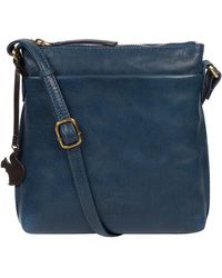 Conkca - 'Nikita' Snorkel Leather Cross Body Bag - Lyst
