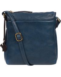 Conkca - 'Nikita' Snorkel Leather Cross Body Bag - Lyst