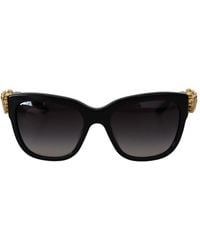 Dolce & Gabbana - Black Embellished Crystal Acetate Dg4247-b-f Sunglasses - Lyst