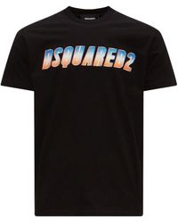 DSquared² - Sparkle Logo Cool Fit T-Shirt - Lyst