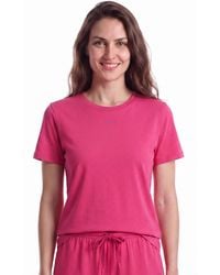 BOSS - Short Sleeve Cotton Pyjama T-Shirt 50510322 - Lyst