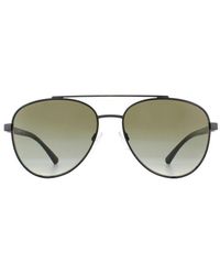 Emporio Armani - Sunglasses Ea2079 30018E Matte Gradient Metal - Lyst