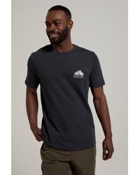 Mountain Warehouse - 'Adventure Mountain' T-Shirt Cotton Sun Protection Summer Tee - Lyst