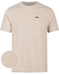Luke 1977 - Kato Textured Pocket T-Shirt - Lyst