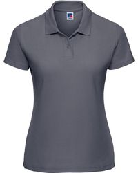 Russell - Ladies Classic Plain Polycotton Polo Shirt (Convoy) - Lyst