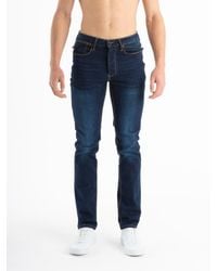 Luke 1977 - Freddys Straight Leg Dark Wash Jeans Denim - Lyst
