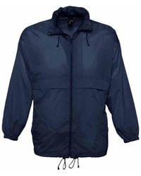 Sol's - Surf Windbreaker Lightweight Jacket Nylon - Lyst