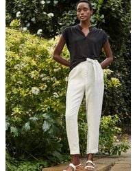 Baukjen - Jaycee Linen Tapered Trousers - Lyst
