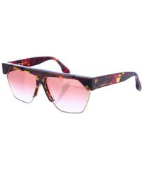 Victoria Beckham - Acetate Sunglasses With Rectangular Shape Vb622S - Lyst