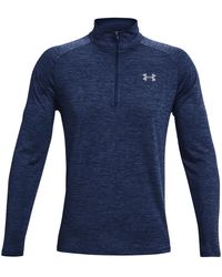 Under Armour - 2.0 Half Zip Technical Top (Naval Academy) - Lyst