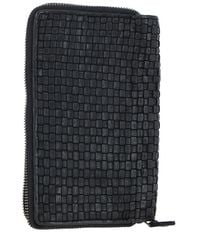 Ashwood Leather - 'Grazia Infinita' Woven Vintage Zip Around Large Purse - Lyst