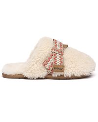 EverAu Australia - Ever Au Moorhen Sheepskin Bow Slippers - Lyst