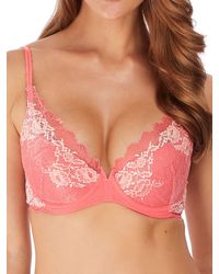 Wacoal - Lace Perfection Plunge Bra - Lyst