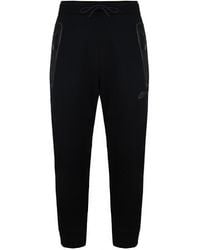 Nike - Standard Fit Stretch Waist Logo Track Pants Cu4502 010 Cotton - Lyst